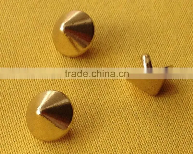 14L conicalness Shape Metal Shank Button For Sweater Wear -- M1600