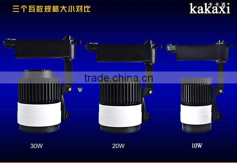 High quality LED Track Light 10W 20W 30W COB The Clothing Store LED spotlight LED Rail Light