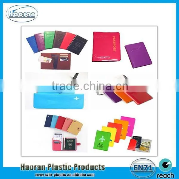 Customized vinyl passport wallet