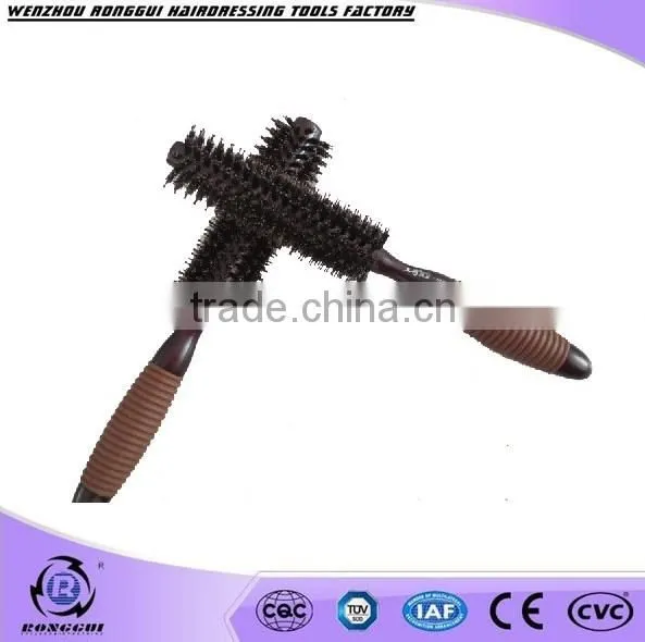 Round hair comb