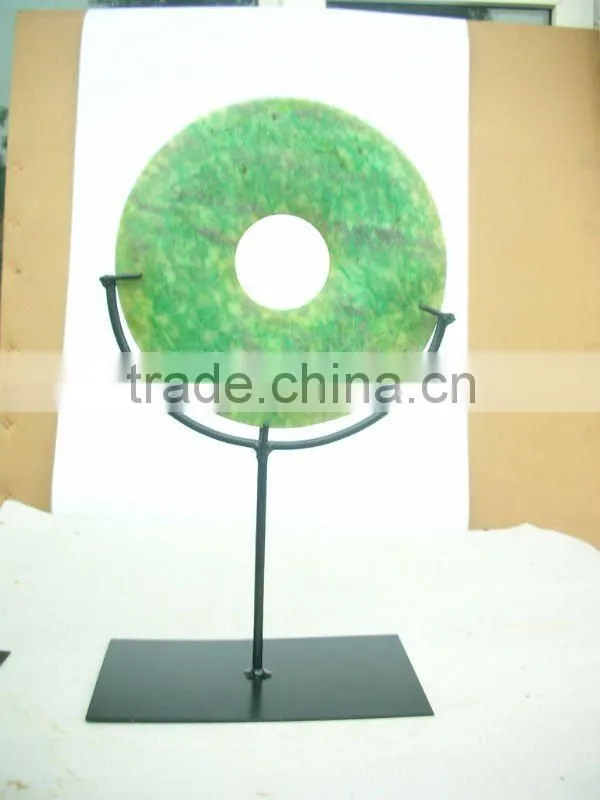 Chinese antique carved jade stool