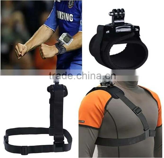 Smatree Sports camera Gopros accessories Head strap suitable for all GoPros 1/2/3/3+/4
