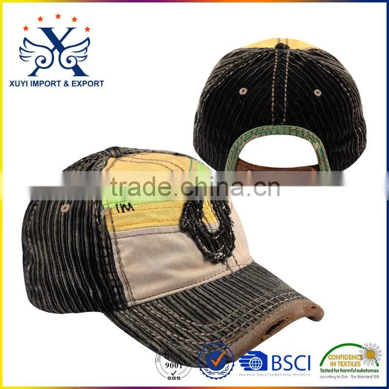 custom letters logo embroidered baseball cap