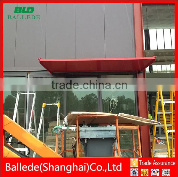 custom australia style aluminum L blade sunshade louver roof from china