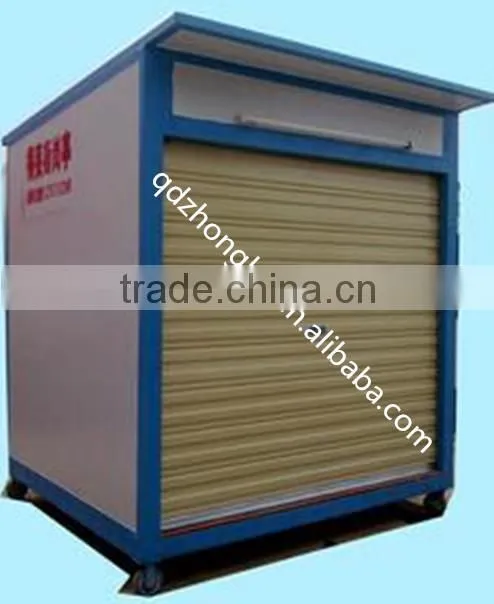 China ISO low cost high quality and beautiful kiosk with sandwich panel