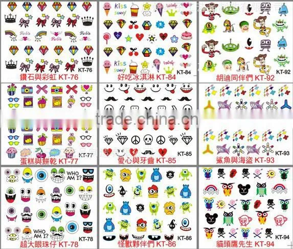 alibaba china wholesale Diamond nail sticker Private label packing nail stickers