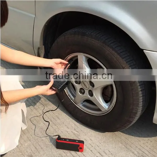 SUNPOW new type mini multifunctional jump starter with tire pump