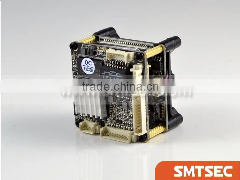 Auto IRIS WDR IP Board Camera Module PCB 1080P 2.0MP Panasonic Sensor Hi3516A ONVIF P2P Network Audio USB RS485 (SIP-E229AI)