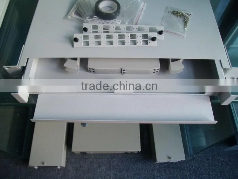 24 SC cores Slidable Rack-mount Fiber Optic Distribution Frame(ODF)