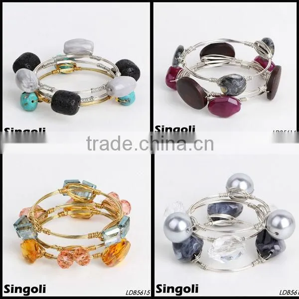 2014 leather bracelet, crystal rhinestone bracelet, leather rhinestone bracelet, genuine leather womens magnetic bracelet