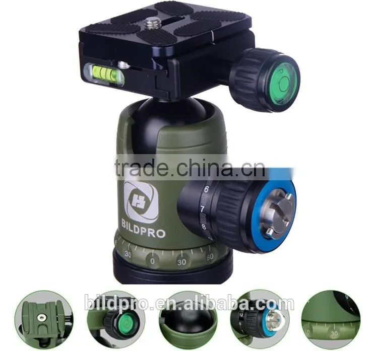 BILDPRO Hot Sell Best Tripod Nature Green Tripod Populars Camera Stand For Canon Nikon