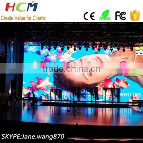 Great visual performance stage led video display screen p3.9 indoor led wall