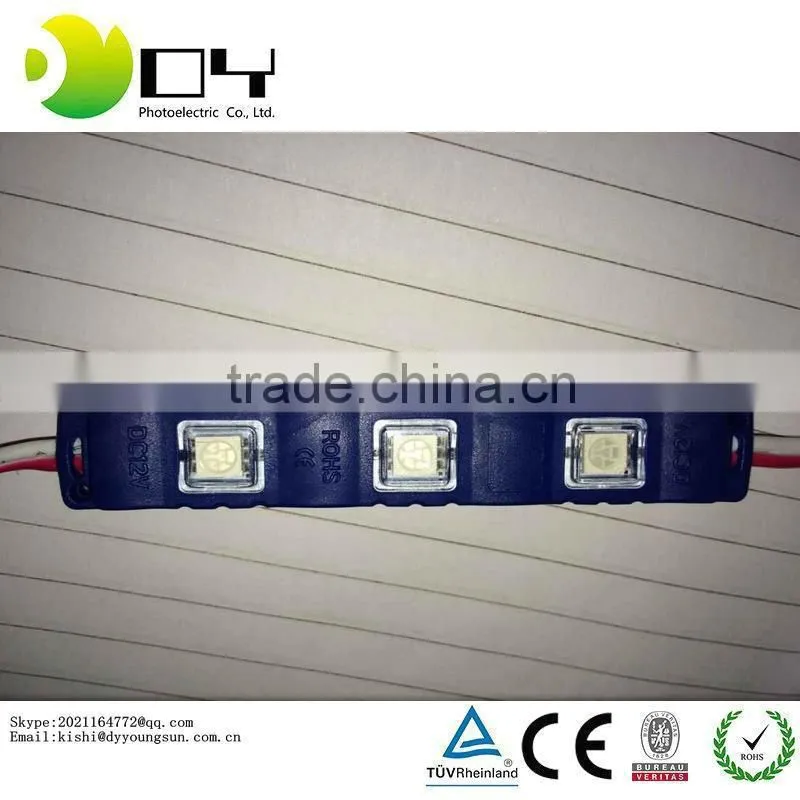 0.7W 3leds SMD 5730 Led Modules RGB Led Pixel Modules Waterproof 12V Backlights Channer Letter WW R G B Y