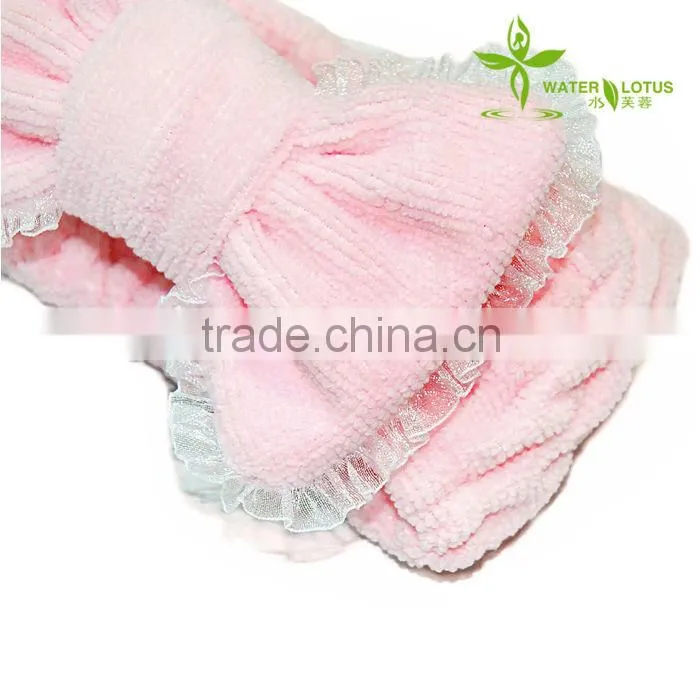 promotional beauty girls facial microfiber hair bands