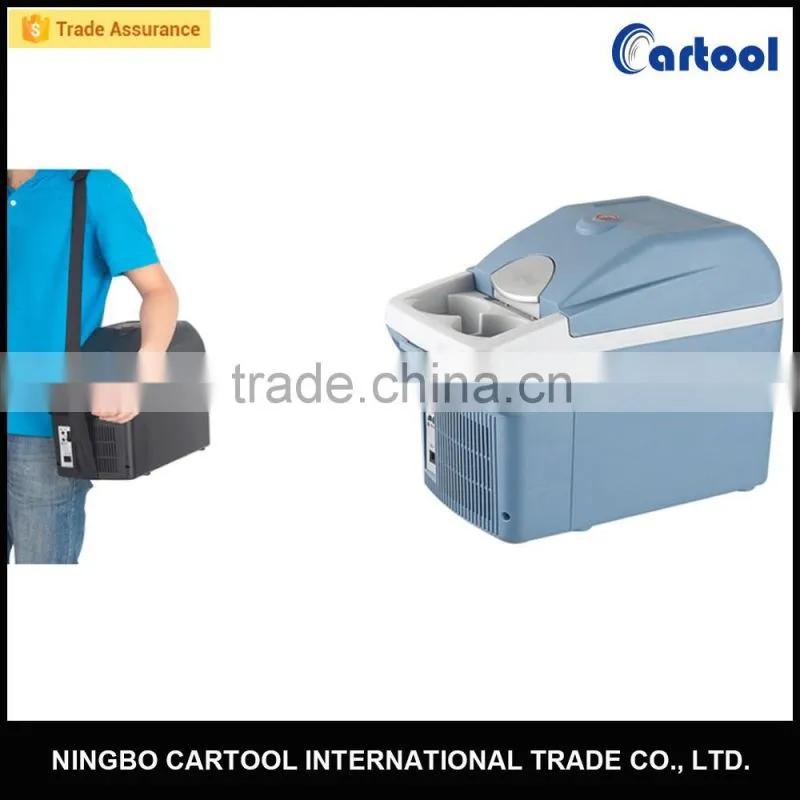 16L Portable 12V Cooler Warmer Car Fridge Travel Refrigerator Electric Truck Freezer with Compass