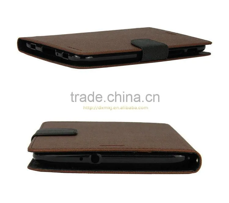 pu leather tablet case cover for microsoft surface pro 3 with shoulder neck strap LOGO custom shenzhen