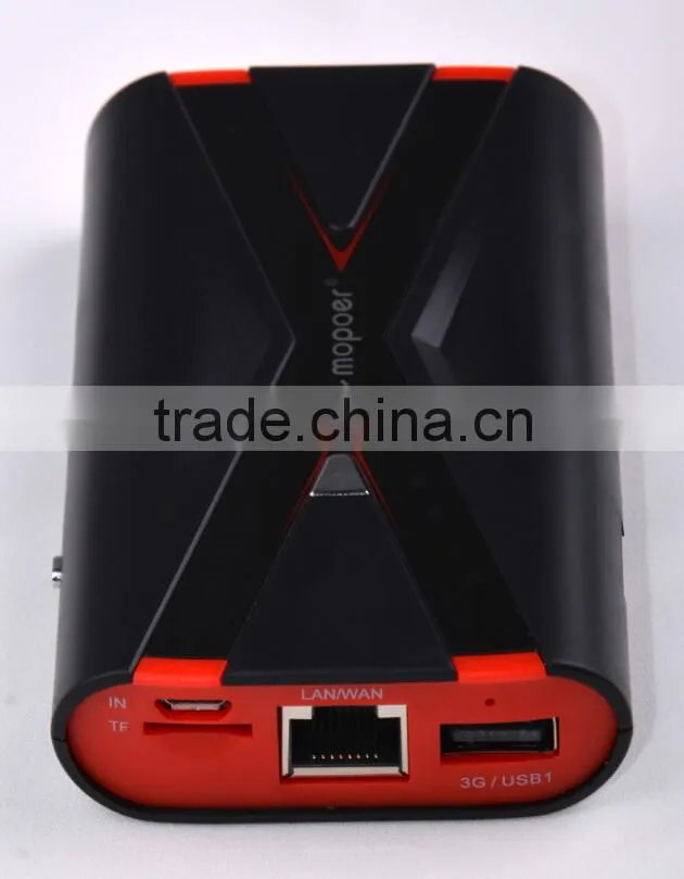 3g wifi router power bank with 7800mAh capacity