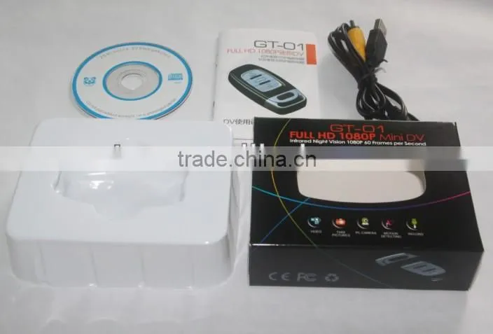 720p car key mini camera night singht