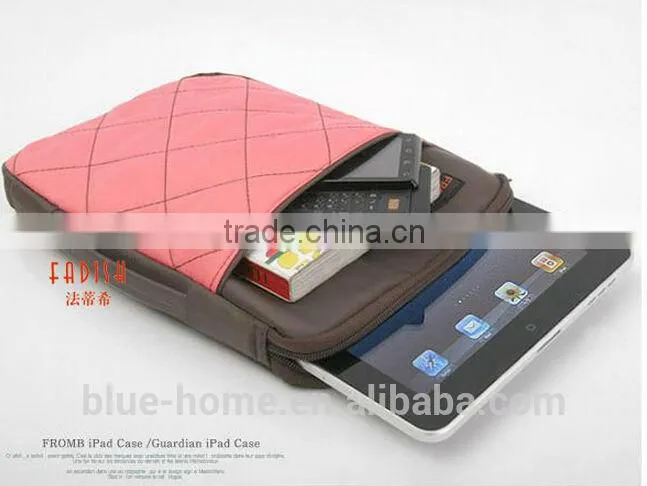 Hot new portable zipper document pouch Trip document file organizer bag with handle for ipad