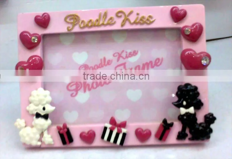 souvenir polyresin photo frame, promotional photo frame