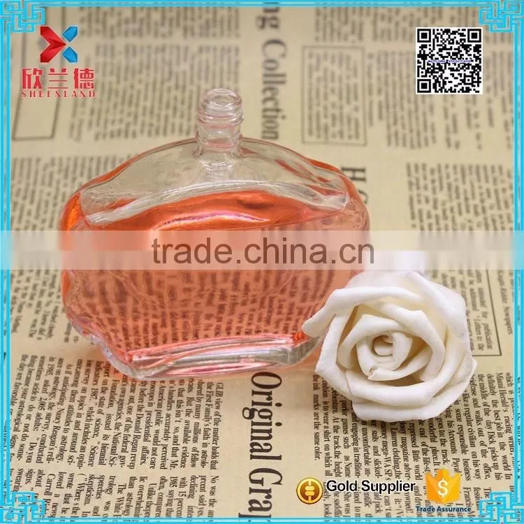 butterfly shape 90ml glass fragrance perfume bottles hot sell