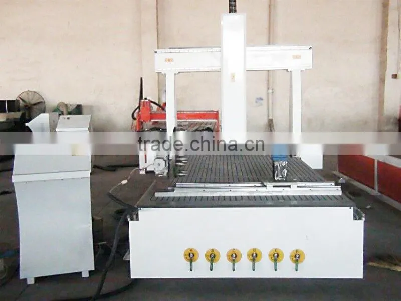 QL-1212 High-feed(1m) Plastic PVC Foam Board Cutting CNC Router With Vacuum Bed Machine