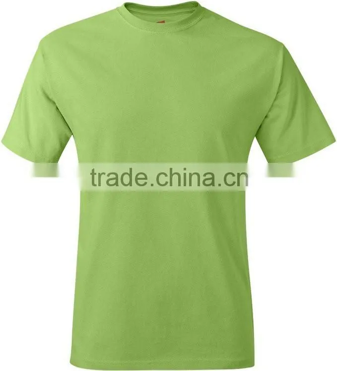 2016 new style fashion classic blank dry fit short sleeve slim fit men slub cotton plain no brand t-shirt