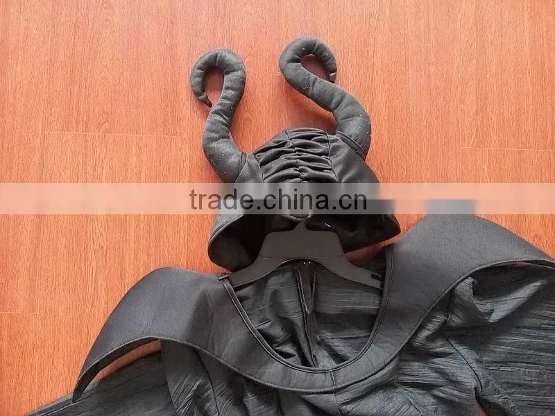 Carnival Party witch Maleficent cosplay magician fancy dress costume for women