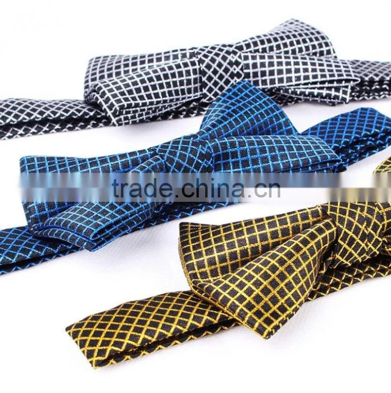 Shining Jacquard Weave Bow Tie,Cheap Self Tie Bow Tie For Men
