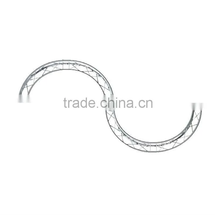 Aluminum Alloy Triangle Apex Up/Down Circular Truss