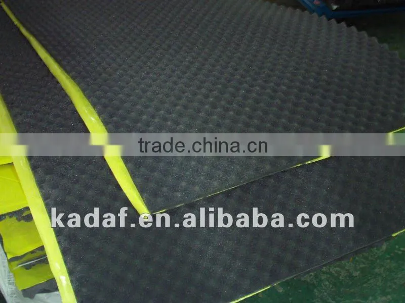 High wave Sound proofing foam,Adhesive Sound insulation foam,Noise absorption Foam