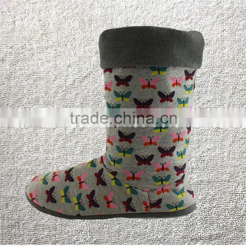 BUTTERFLY HOODIE LADIES/WOMENS SLIPPERS/BOOTS/INDOOR FOOTWEAR
