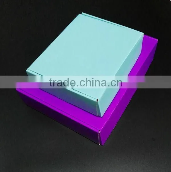Custom tab lock tuck mailing box and Tab-lock corrugated mailer box
