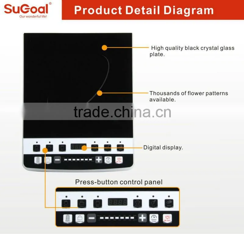sensor touch electric Induction Cooker
