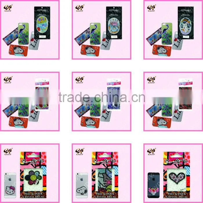 crystal fridge sticker/jewelry sticker/jewelry seal cell phone stickers