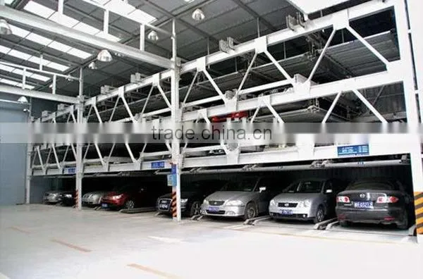 PSH Type Four Layer Puzzle Car Parking System With High Quality OEM Manufacturer