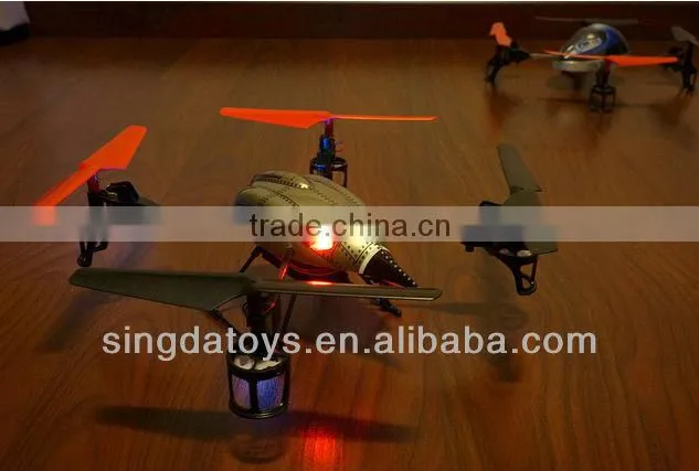 2.4G 4 Channel With 3-axis gyro RC ufo wl toys