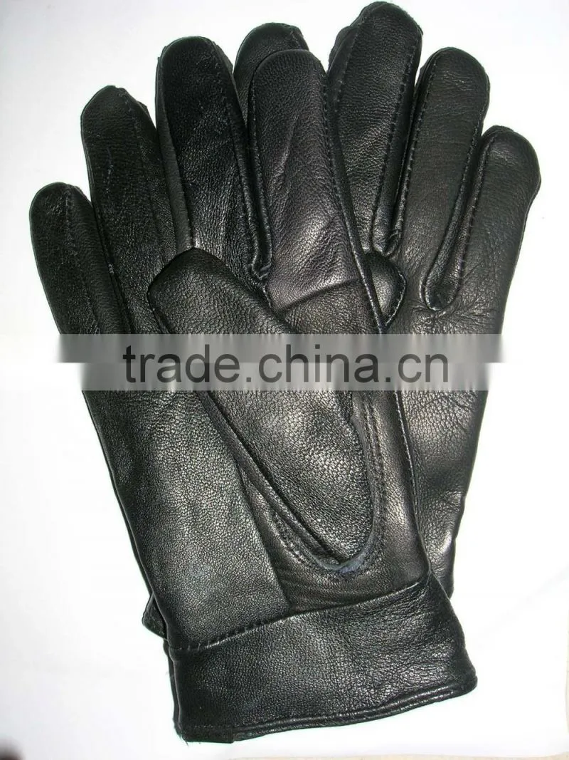 lady real genuine leather gloves LG-04