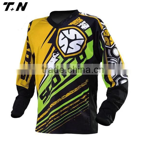 custom sublimation motorcycling wear jerseys men shirts
