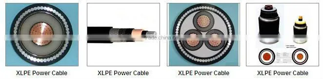 6-35 KV XLPE Insulated PVC Sheathed Power Cable
