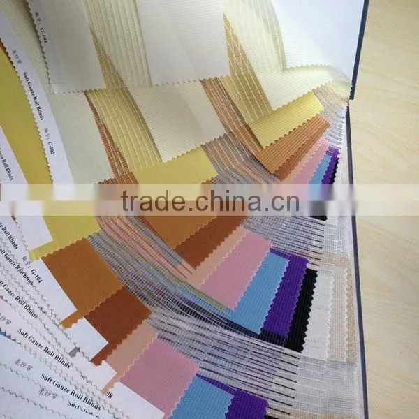 Wholesale fabric zebra blinds with metal roller blind bracket