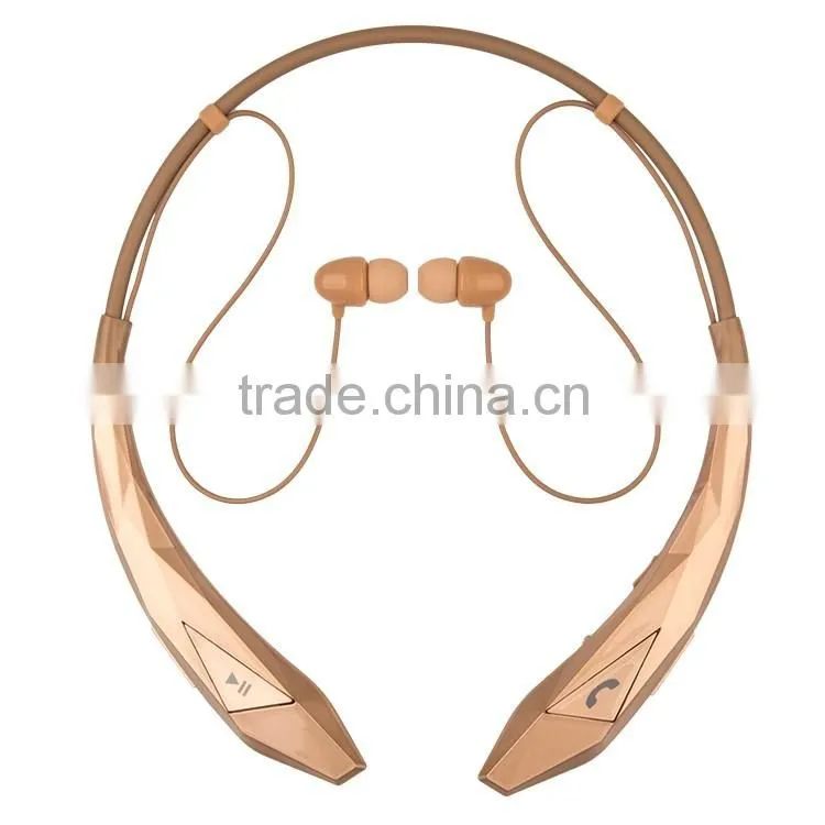 Special design HB-902 neckband wireless material Bluetooth headphones, comfort and hearing protect