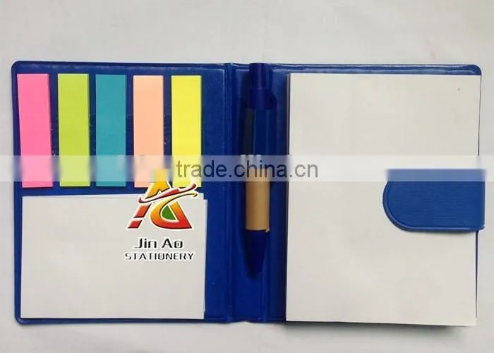 Pu leather memo pad holder