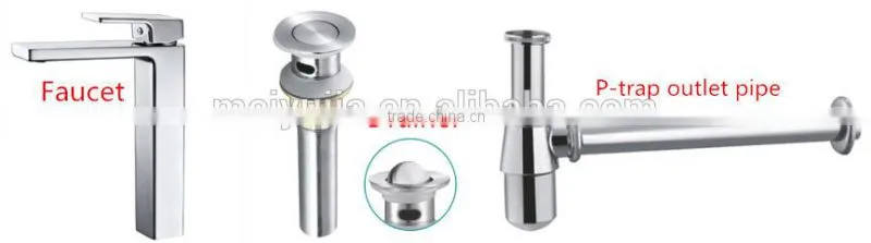 Foshan Meiyujia Ceramic G-007 one piece wash basin with pedestal