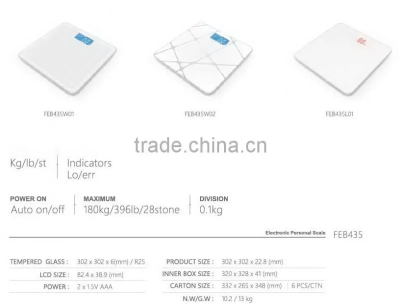 LED display, IOS/ANDROID APP control, Bluetooth scale, MAX 180KG