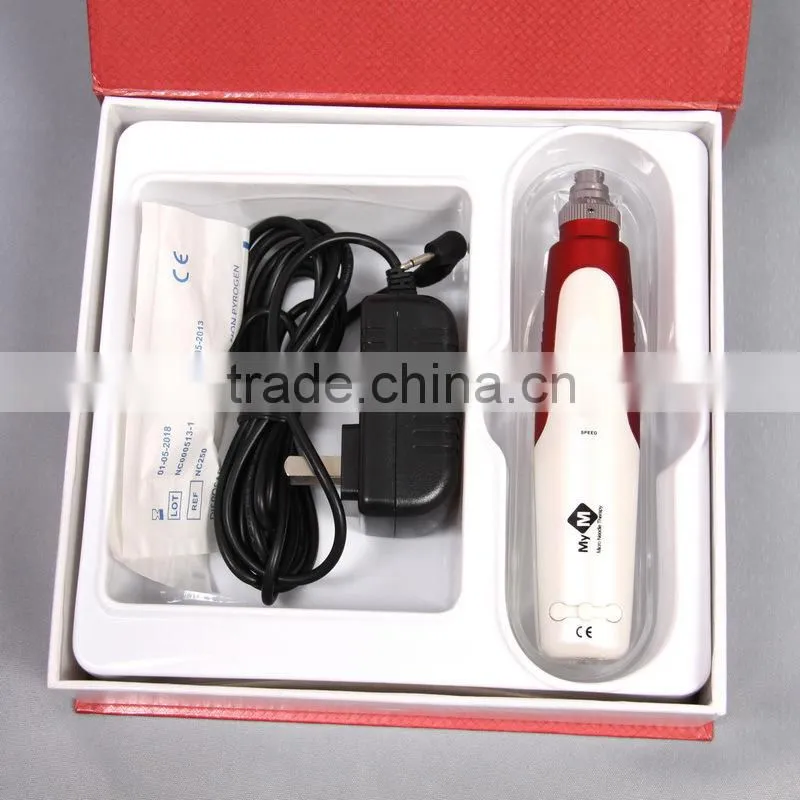12 needles derma stamp electric derma roller pen dermapen Microneedle equipment / device / vaccine delievery