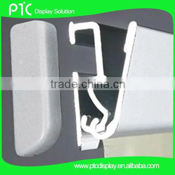 L shape banner stand
