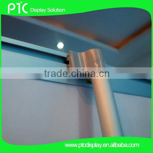 L shape banner stand