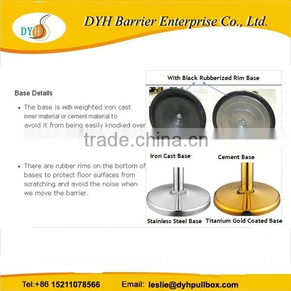 gold stanchion crowd control stanchion post crowd control strap barrier