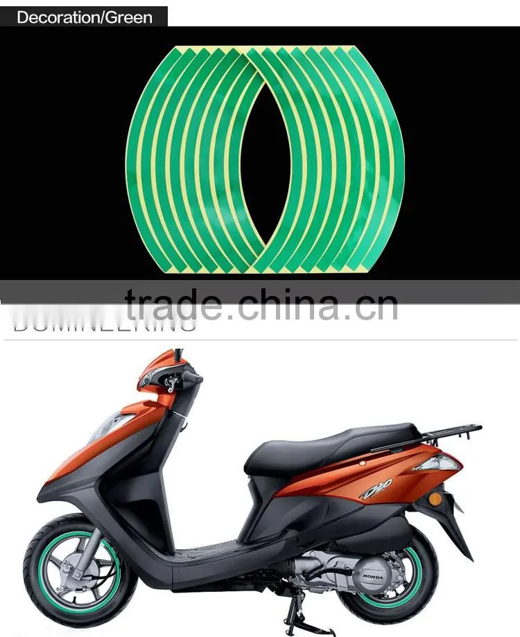 10 inches scooter rim sticker